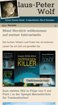 Mobile Screenshot of klauspeterwolf.de